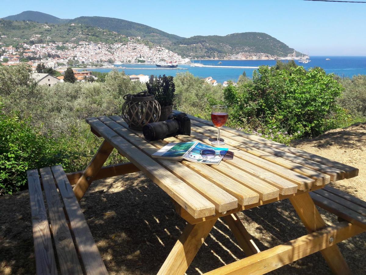 Olive Grove Apartment Skopelos Eksteriør billede