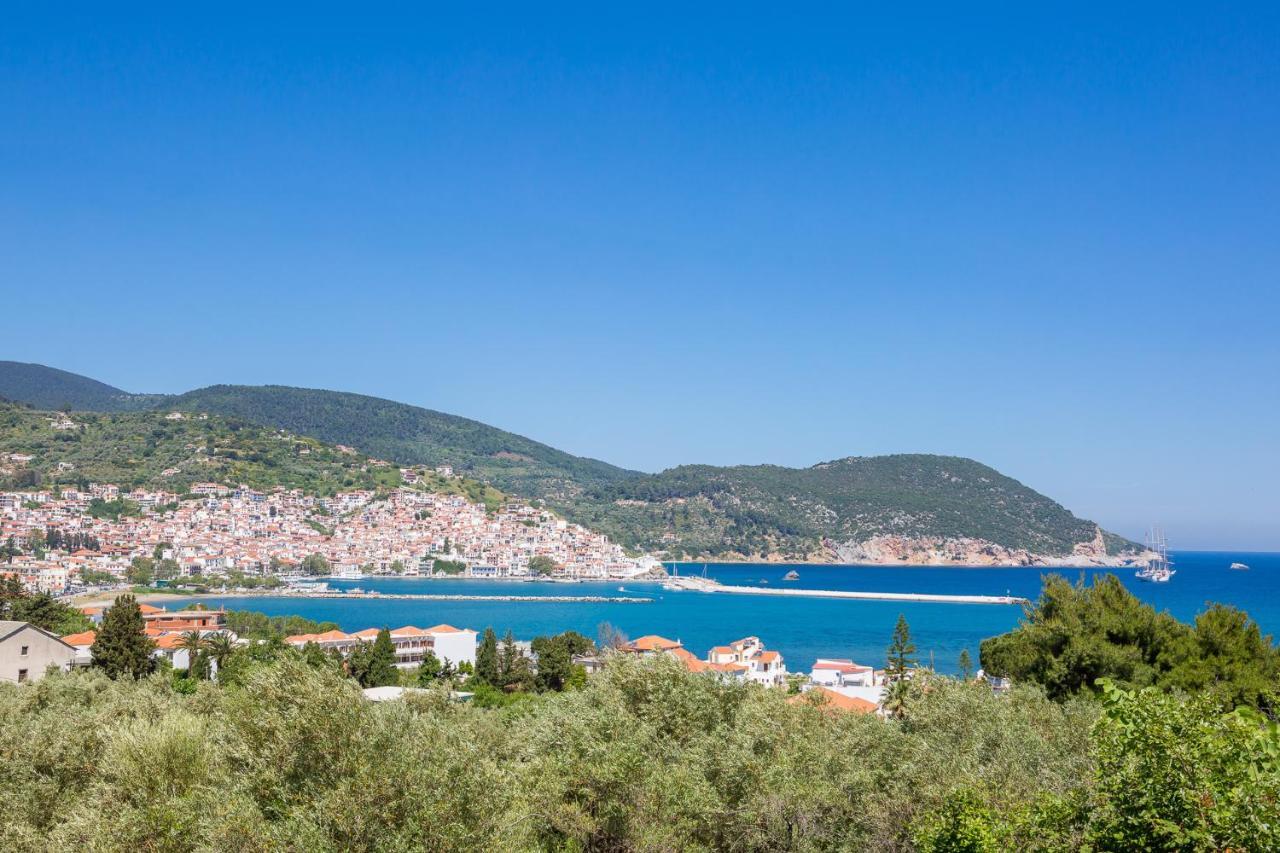 Olive Grove Apartment Skopelos Eksteriør billede